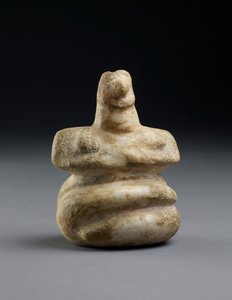 Marmorfigur fra Patesia, neolitisk, 4. århundre f.Kr. (marmor)